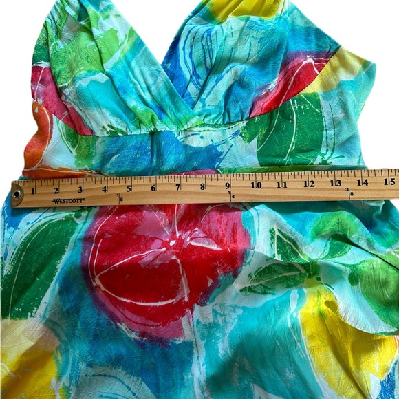 Jams world women’s summer dress Size Medium Mystic Bloom Floral Midi Floral Vaca - Picture 7 of 16